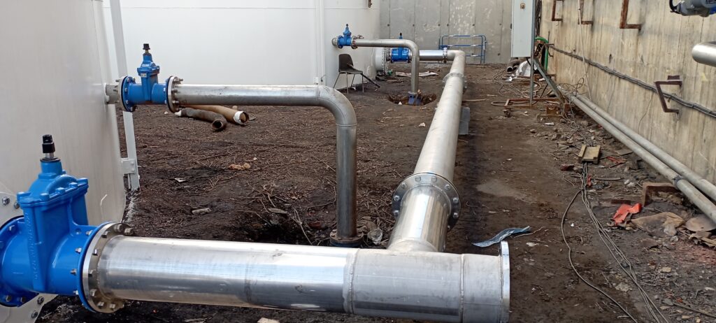 Conduit inox Alimentaire Eau