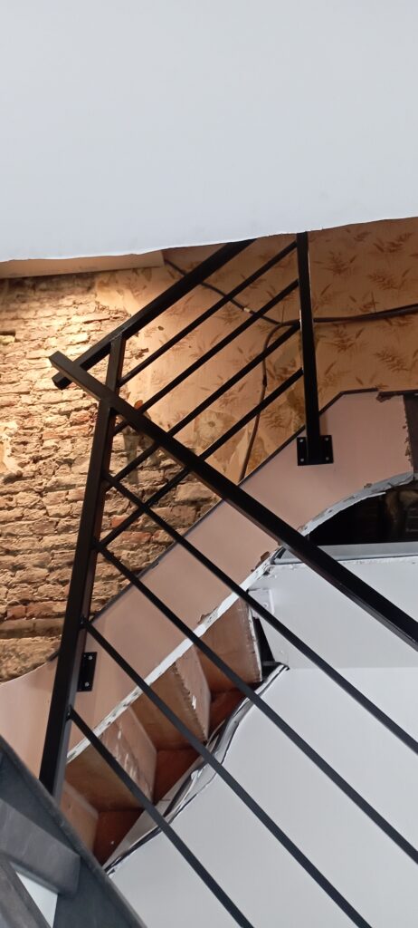 Escalier garde-corps