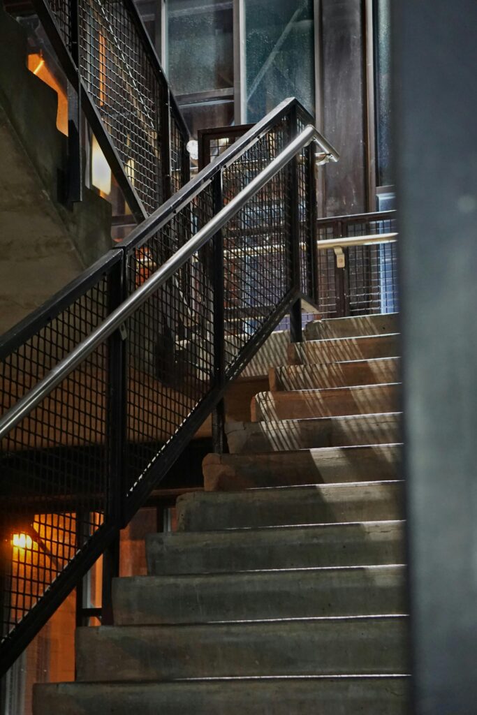 Escalier industriels, garde-corps Escalier industriels, garde-corps